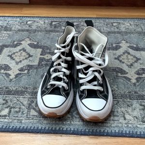 Converse platform high tops